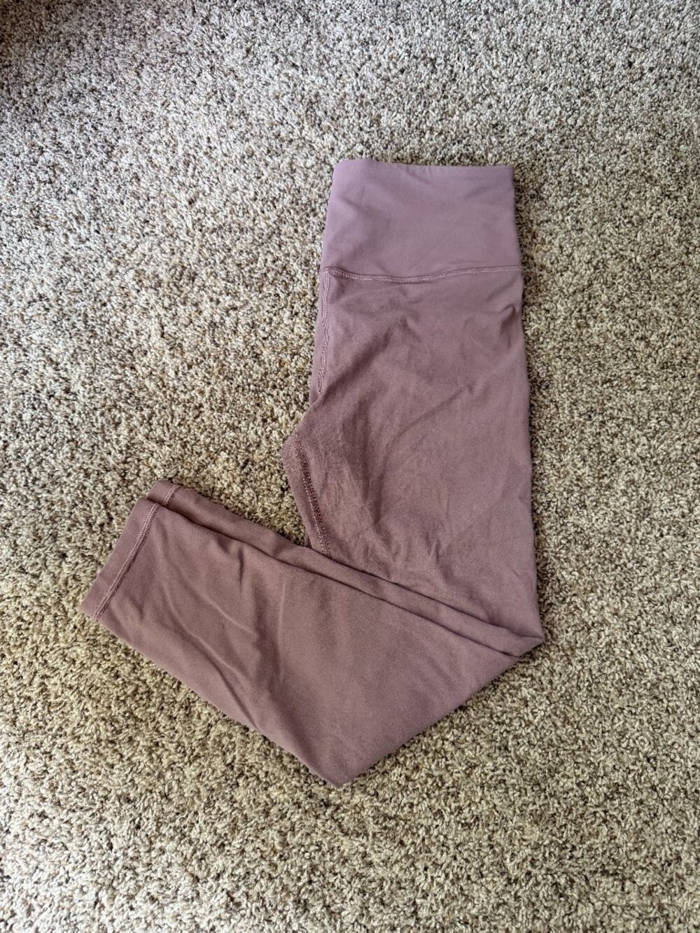 Purple Ultra High Rise Elation 7/8 Tight